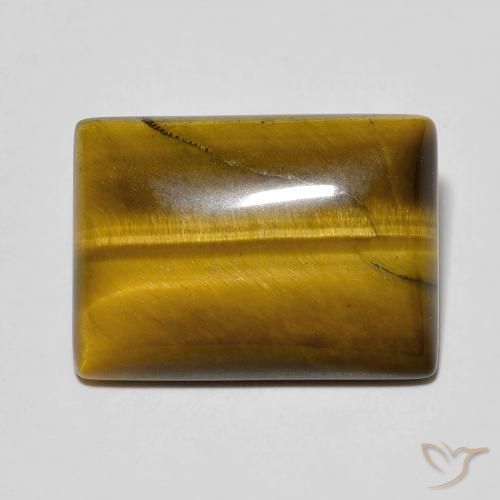 11.47ct طبيعي بني مصفر عين النمر, باجيت, غير شفاف