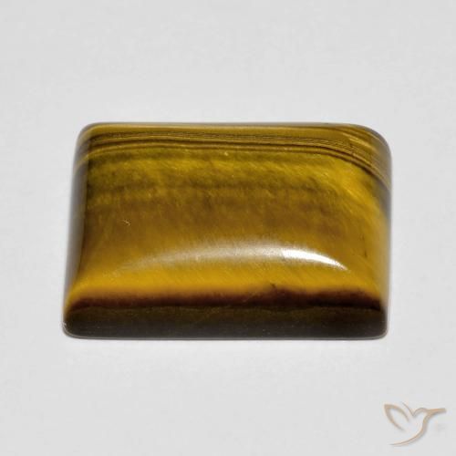عين النمر Medium Dark-Brown طبيعي، باجيت، 10.12 قيراط، غير شفاف