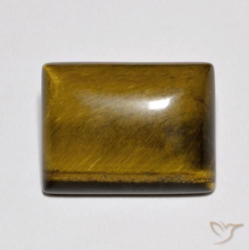 9.29ct طبيعي Medium Dark-Brown عين النمر, باجيت, غير شفاف