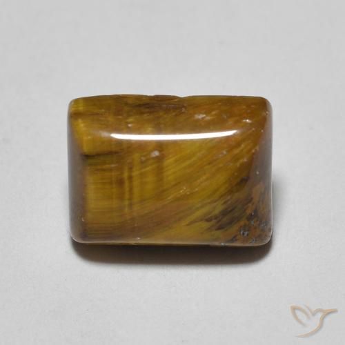 1.61ct طبيعي البني الفاتح عين النمر, باجيت, غير شفاف