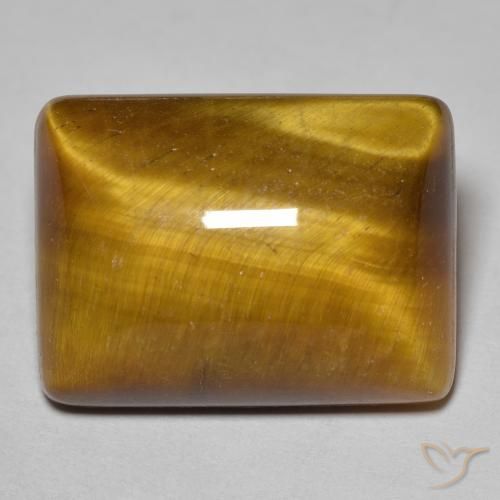 19.70ct طبيعي بنى دافئ عين النمر, باجيت, غير شفاف