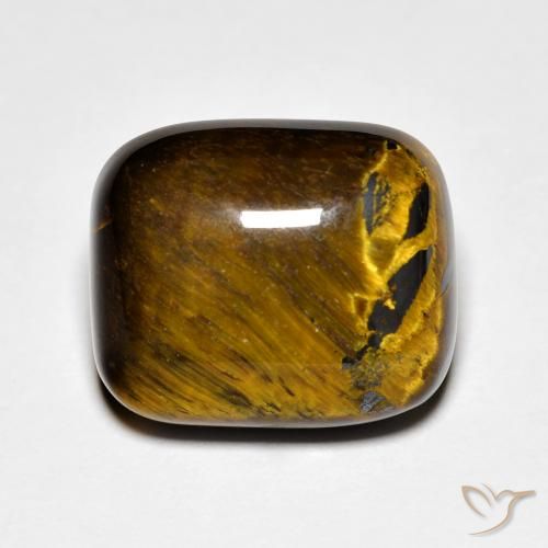 8.91ct طبيعي بنى متوسط عين النمر, وسادة, غير شفاف