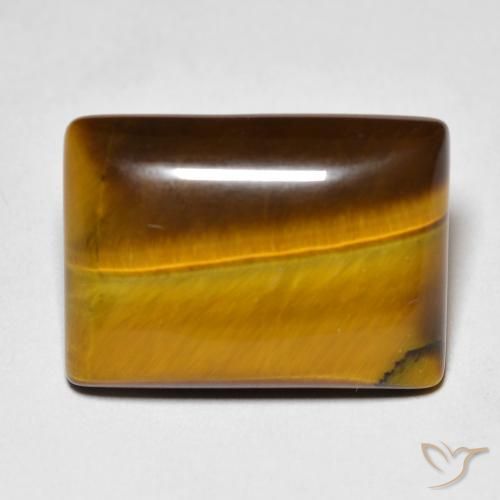 11.97ct طبيعي بني ذهبي عين النمر, باجيت, غير شفاف