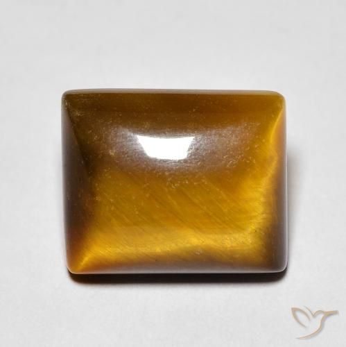 6.31ct طبيعي Medium Light-Brown عين النمر, باجيت, غير شفاف