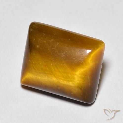 عين النمر Medium Light-Brown طبيعي، باجيت، 6.31 قيراط، غير شفاف