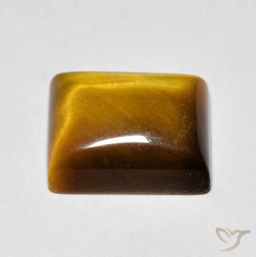 عين النمر Medium Light-Brown طبيعي، باجيت، 6.31 قيراط، غير شفاف