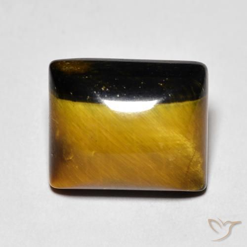 عين النمر Medium Dark-Brown طبيعي، باجيت، 6.42 قيراط، غير شفاف