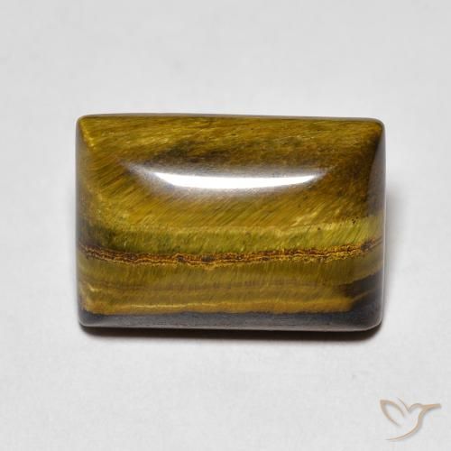 7.65ct طبيعي بنى متوسط عين النمر, باجيت, غير شفاف