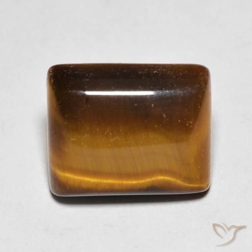5.64ct طبيعي بنى دافئ عين النمر, باجيت, غير شفاف