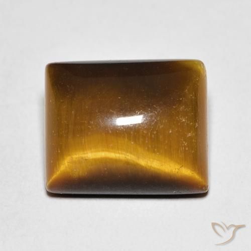 6.03ct طبيعي بنى دافئ عين النمر, باجيت, غير شفاف