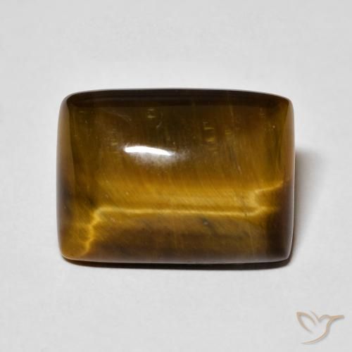 14.14ct طبيعي بنى دافئ عين النمر, باجيت, غير شفاف