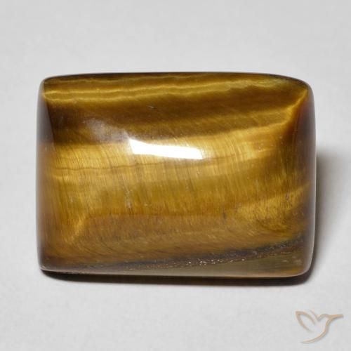 13.92ct طبيعي بنى دافئ عين النمر, باجيت, غير شفاف
