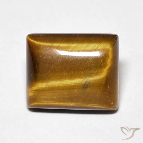 5.82ct طبيعي بني مصفر عين النمر, باجيت, غير شفاف