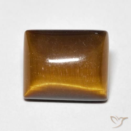 6.17ct طبيعي بنى متوسط عين النمر, باجيت, غير شفاف