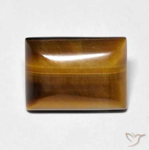7.28ct طبيعي بنى دافئ عين النمر, باجيت, غير شفاف