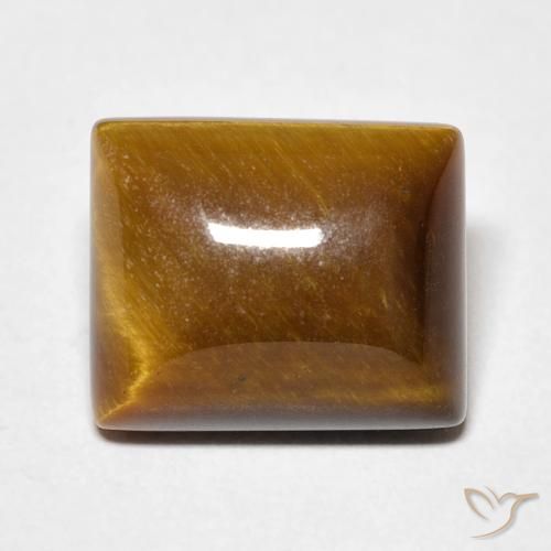 6.38ct طبيعي بنى دافئ عين النمر, باجيت, غير شفاف