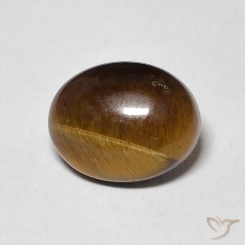 2.83ct طبيعي بنى خبز الزنجبيل عين النمر, بيضوي, غير شفاف, Photo A