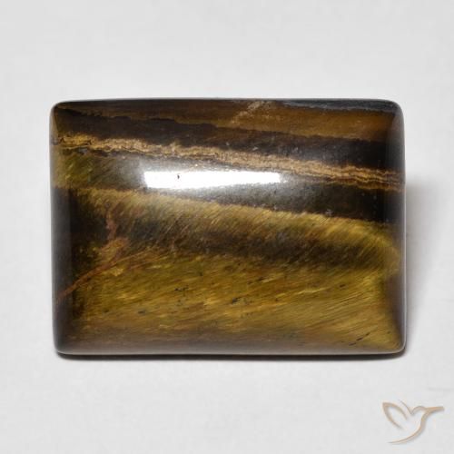 12.30ct طبيعي بنى دافئ عين النمر, باجيت, غير شفاف