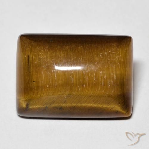 13.64ct طبيعي بنى دافئ عين النمر, باجيت, غير شفاف