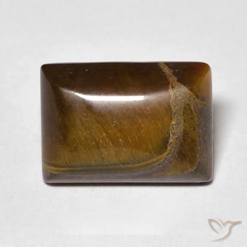 7.10ct طبيعي بني ذهبي عين النمر, باجيت, غير شفاف