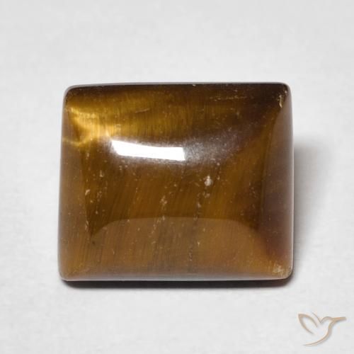6.38ct طبيعي بنى دافئ عين النمر, باجيت, غير شفاف