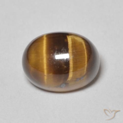 2.83ct طبيعي بنى خبز الزنجبيل عين النمر, بيضوي, غير شفاف