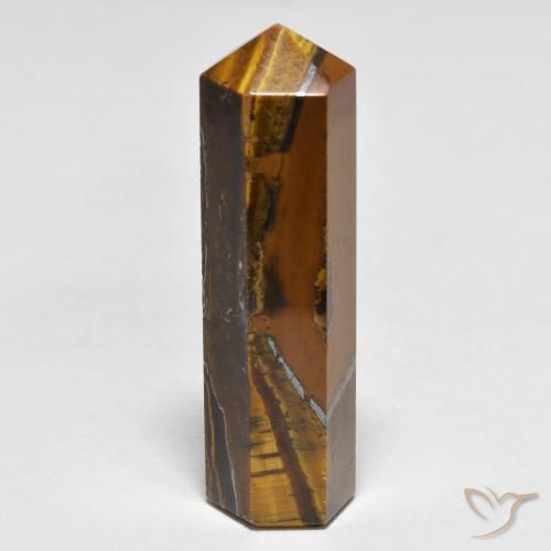 35.24ct طبيعي Medium Light-Brown عين النمر, فانسى, غير شفاف