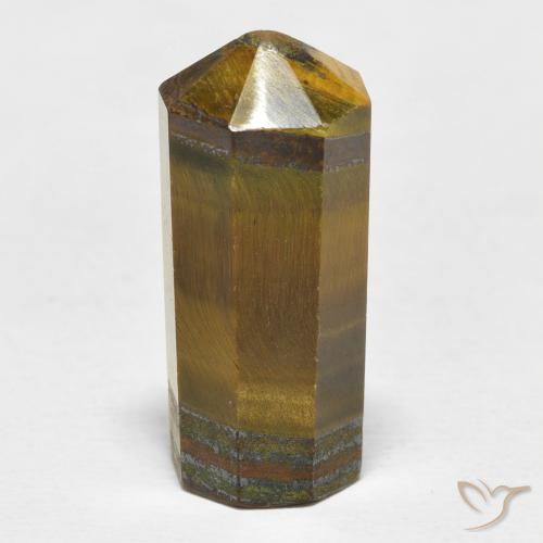 16.04ct طبيعي بني ذهبي عين النمر, فانسى, غير شفاف