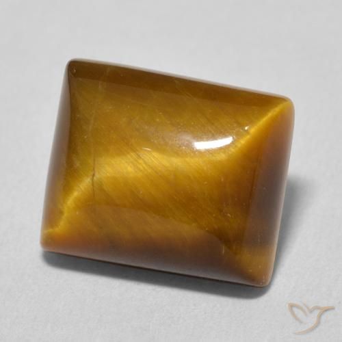 عين النمر Medium Light-Brown طبيعي، باجيت، 6.18 قيراط، غير شفاف