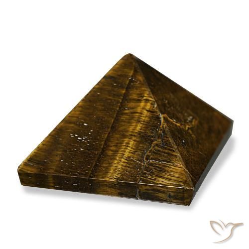 عين النمر بنى خبز الزنجبيل طبيعي، مربع، 71.50 قيراط، غير شفاف