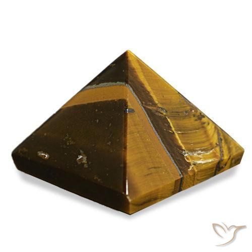 عين النمر بنى دافئ طبيعي، مربع، 81.38 قيراط، غير شفاف