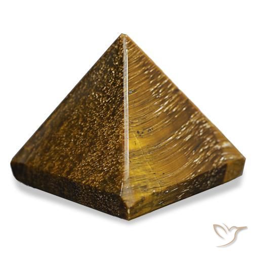 عين النمر بنى دافئ طبيعي، مربع، 115.48 قيراط، غير شفاف