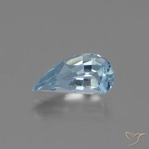 1.32ct طبيعي أزرق سماوى توباز, فانسى, VVS-VS