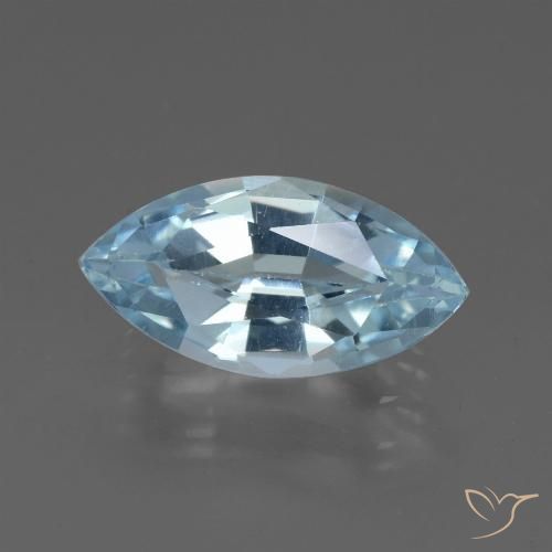 2.22ct طبيعي أزرق سماوى توباز, ماركيز, VVS
