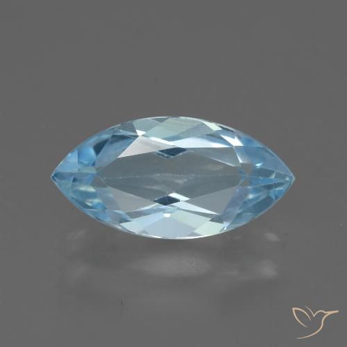 2.36ct طبيعي أزرق سماوى توباز, ماركيز, VVS-VS