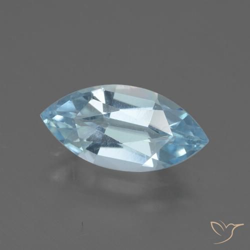 2.09ct طبيعي أزرق سماوى توباز, ماركيز, VVS-VS