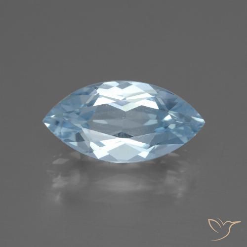 2.47ct طبيعي أزرق سماوى توباز, ماركيز, VVS
