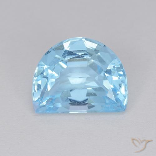 3.48ct طبيعي أزرق سماوى توباز, فانسى, VVS