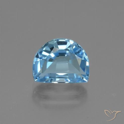 2.80ct طبيعي أزرق سماوى توباز, فانسى, VVS