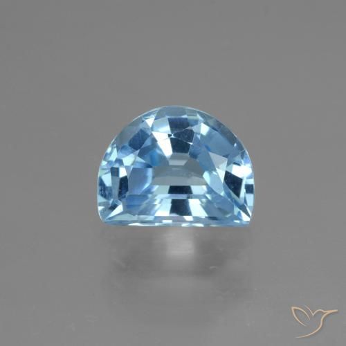 2.70ct طبيعي الأزرق السويسري توباز, فانسى, VVS
