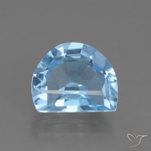 2.27ct طبيعي أزرق سماوى توباز, فانسى, VVS-VS