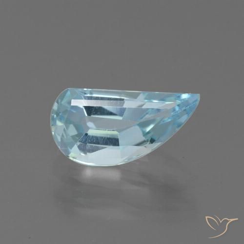 1.42ct طبيعي أزرق سماوى توباز, فانسى, VVS