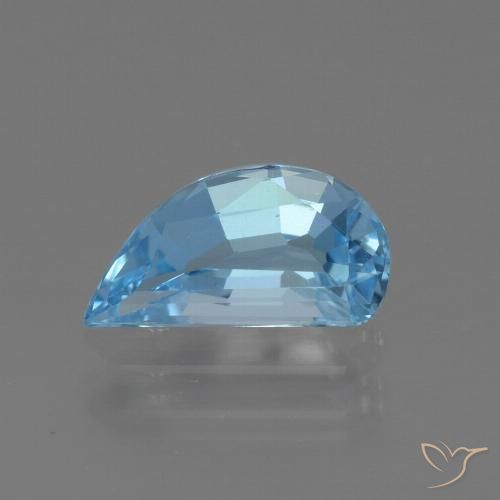 1.49ct طبيعي أزرق سماوى توباز, فانسى, VVS