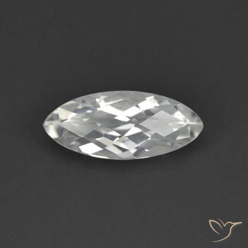 1.69ct طبيعي أبيض توباز, ماركيز, قليلا جدا