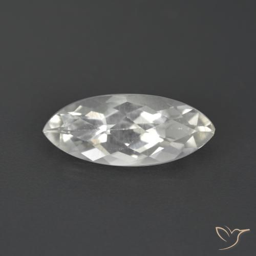 1.73ct طبيعي أبيض دافئ توباز, ماركيز, قليلا جدا