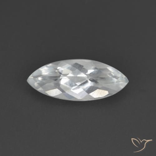 1.67ct طبيعي أبيض توباز, ماركيز, قليلا جدا