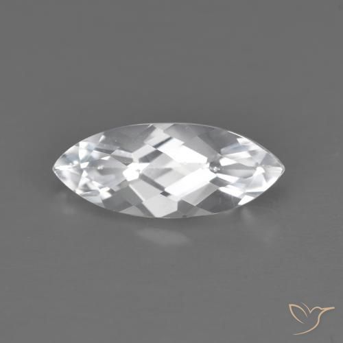 1.71ct طبيعي أبيض توباز, ماركيز, VVS-VS