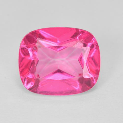 6.33ct طبيعي وردى متوسط توباز, وسادة, VVS