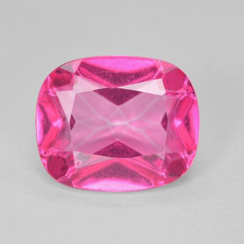 6.30ct طبيعي وردي فاقع توباز, وسادة, VVS