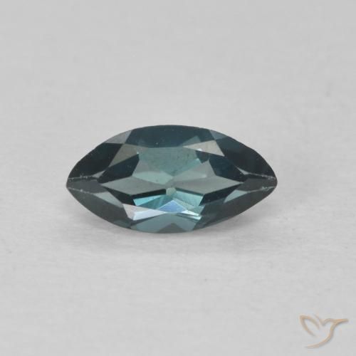 0.52ct طبيعي أزرق لندنى توباز, ماركيز, VVS-VS